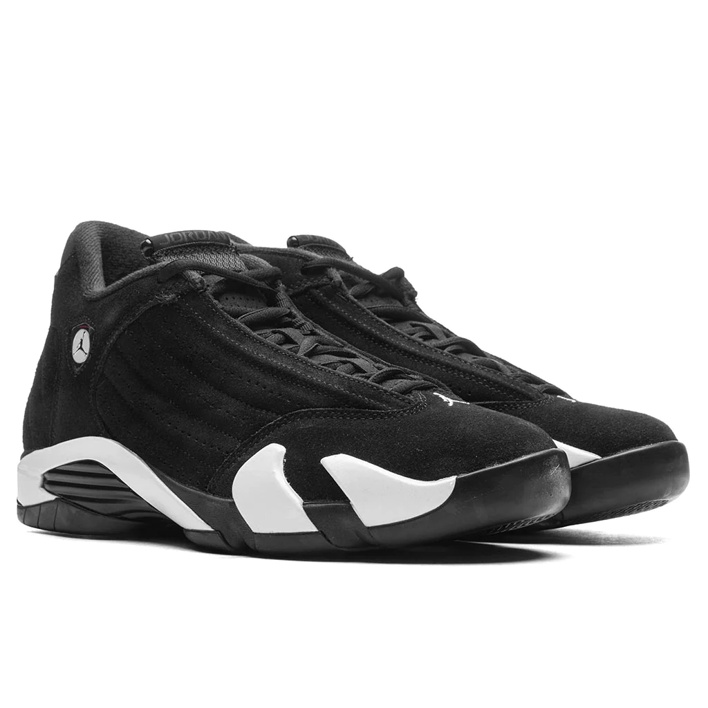 The New Air Jordan Retro 14 Blackwhiteuniversity Red